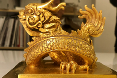 Ấn vàng “Hoàng đế chi bảo” đã được người Việt mua thành công